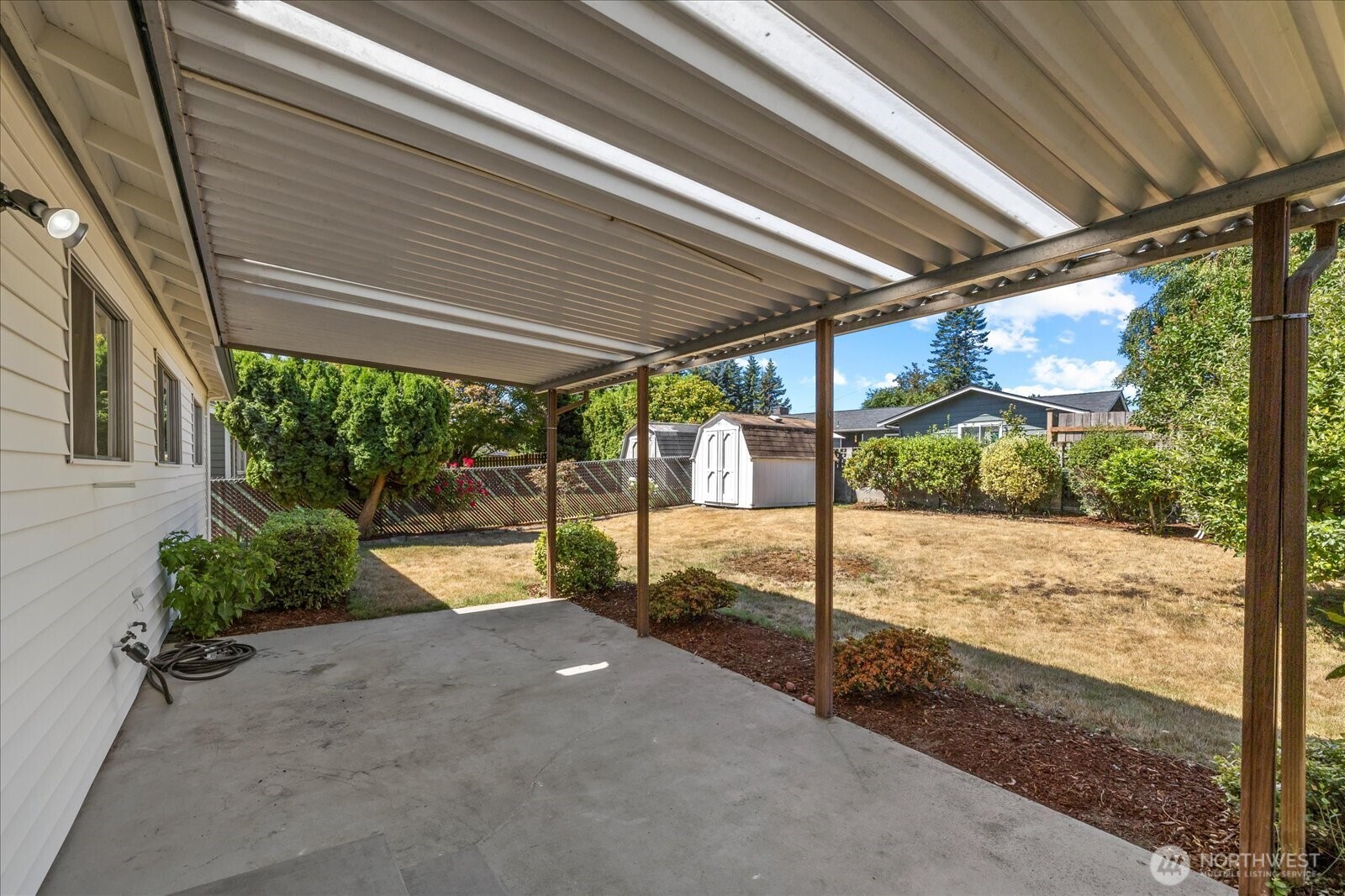 16531 120th Avenue Southeast Renton, WA 98058 - Photo 19 of 26 a view of a backyard