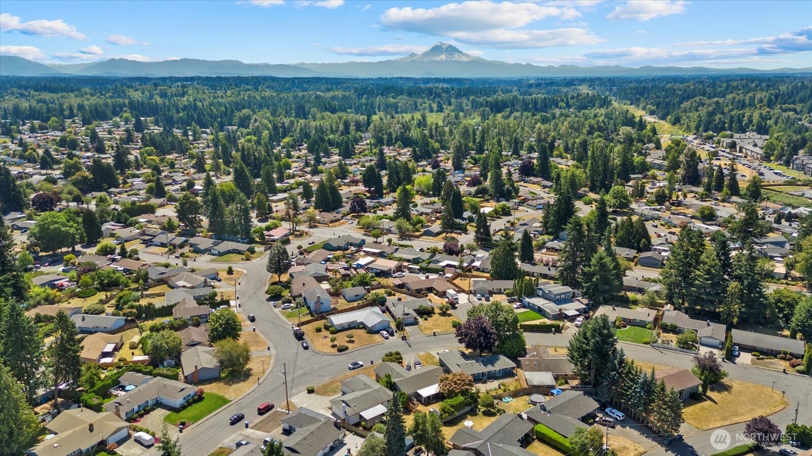 16531 120th Avenue Southeast Renton, WA 98058 - Photo 24 of 25 an aerial view of a city with lots of residential buildings