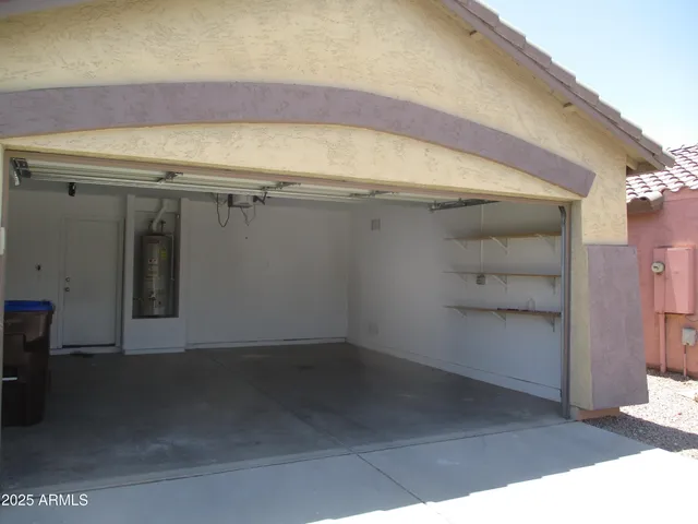 a view of storage and utility room