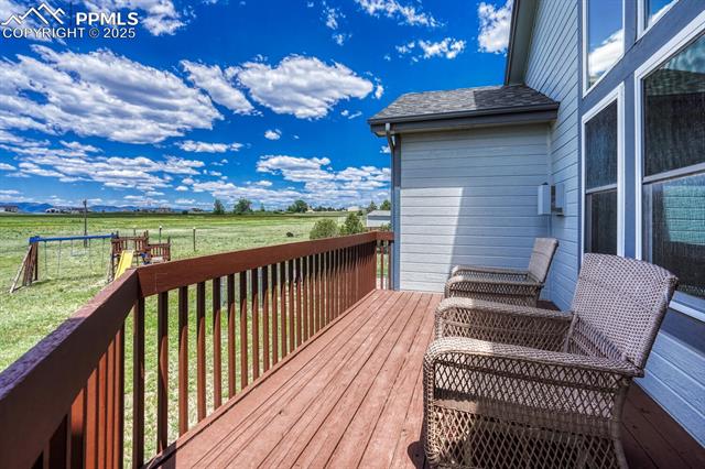 11455 Dallas Road Peyton, CO 80831 - Photo 20 of 50 Views from the backyard deck.