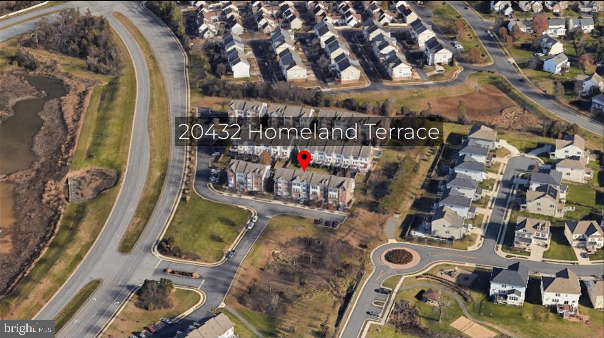 20432 Homeland Terrace Ashburn, VA 20147 - Photo 34 of 43 an aerial view of a highlighted house