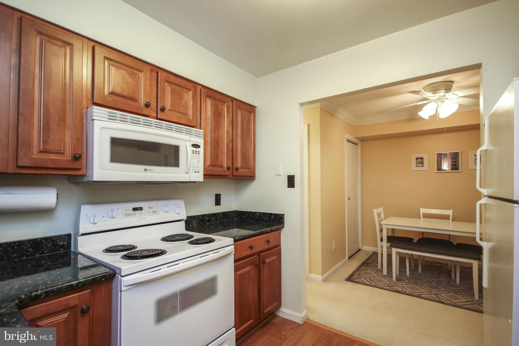 6155 Edsall Road, Unit 6155 Alexandria, VA 22304 - Photo 5 of 29 a kitchen with a stove and a microwave