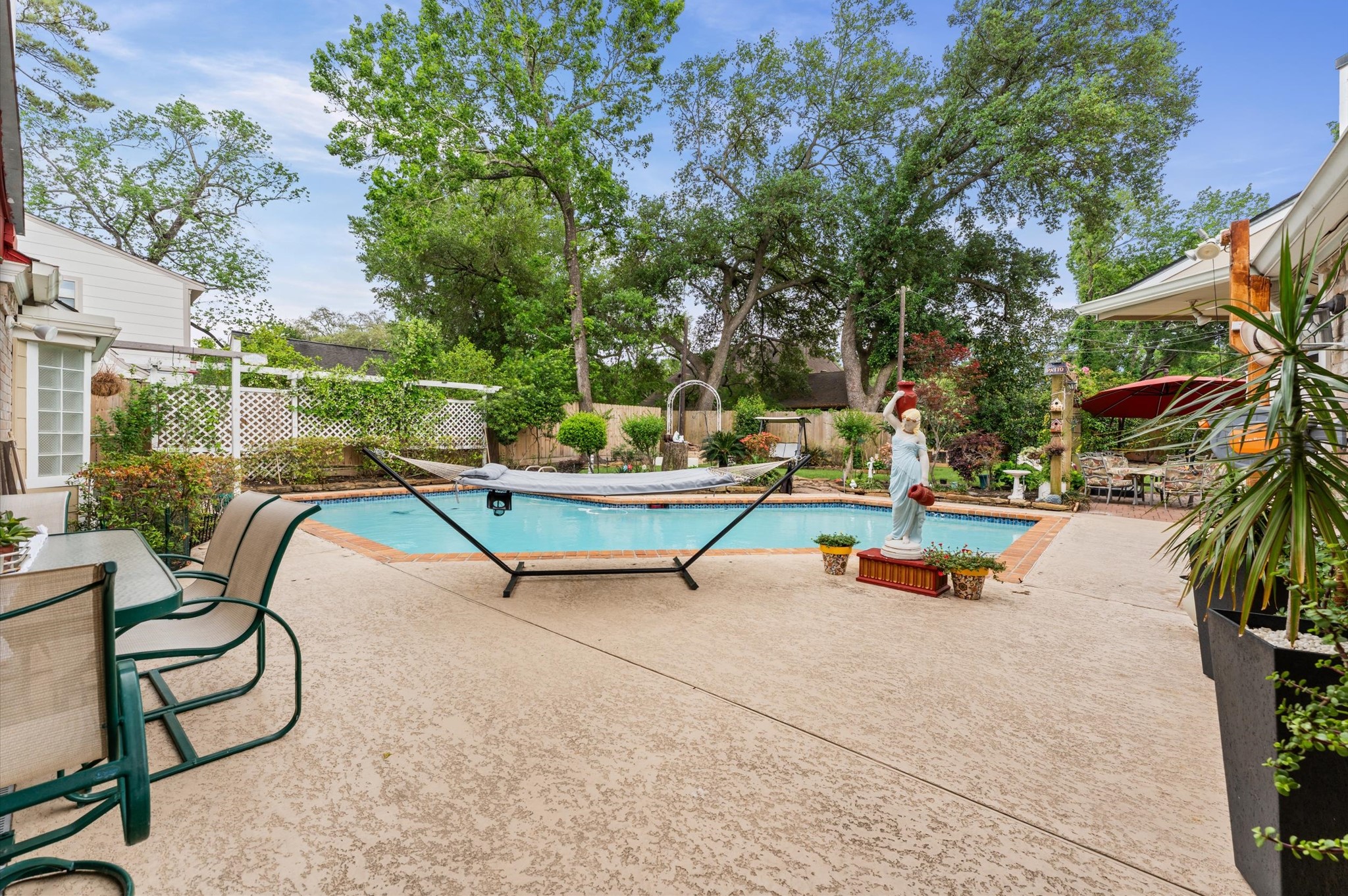 17403 Butte Creek Road Houston, TX 77090 - Photo 23 of 39 heated saltwater swimming pool