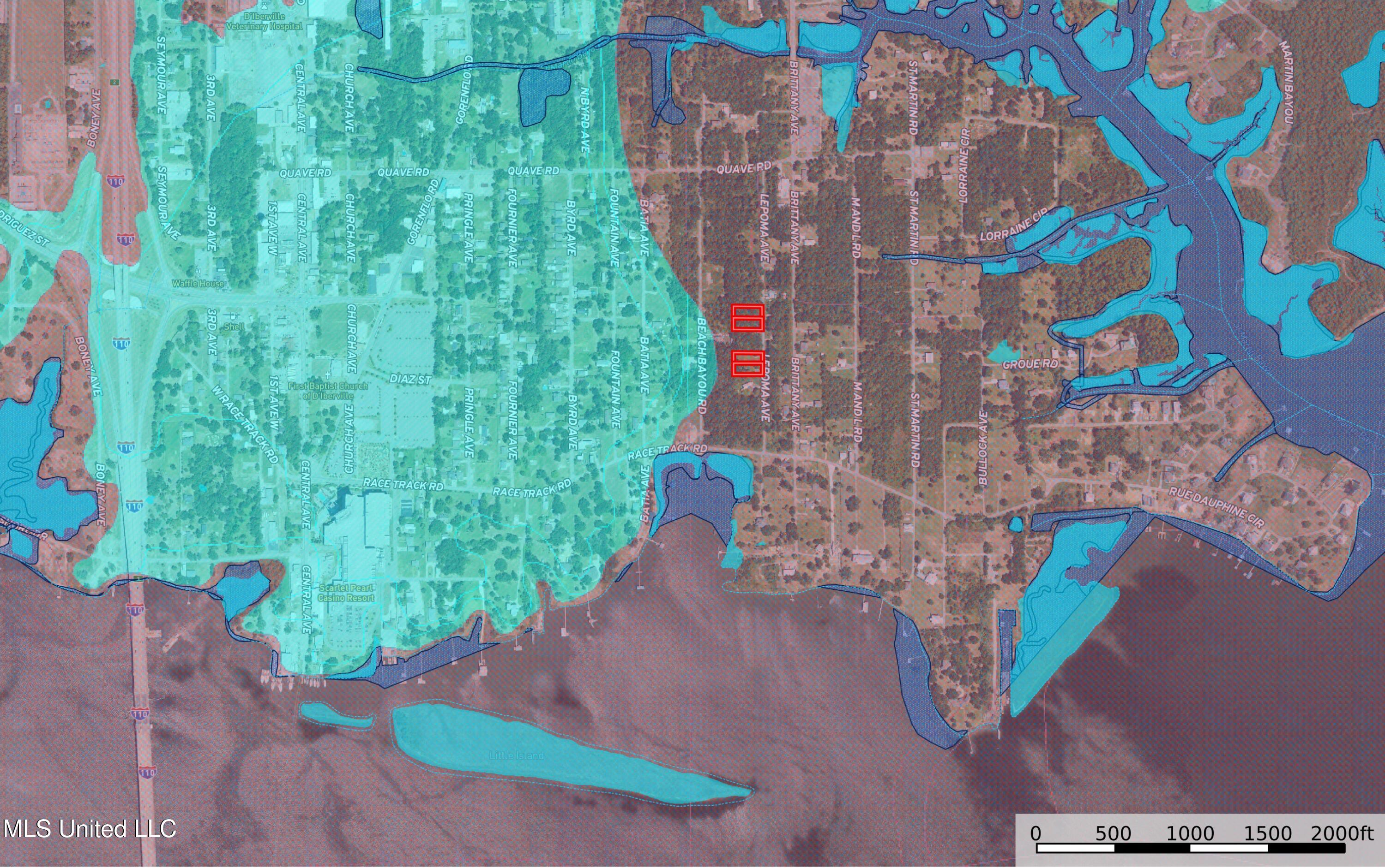 Lepoma Avenue Biloxi, MS 39532 - Photo 6 of 8 Map FEMA Flood