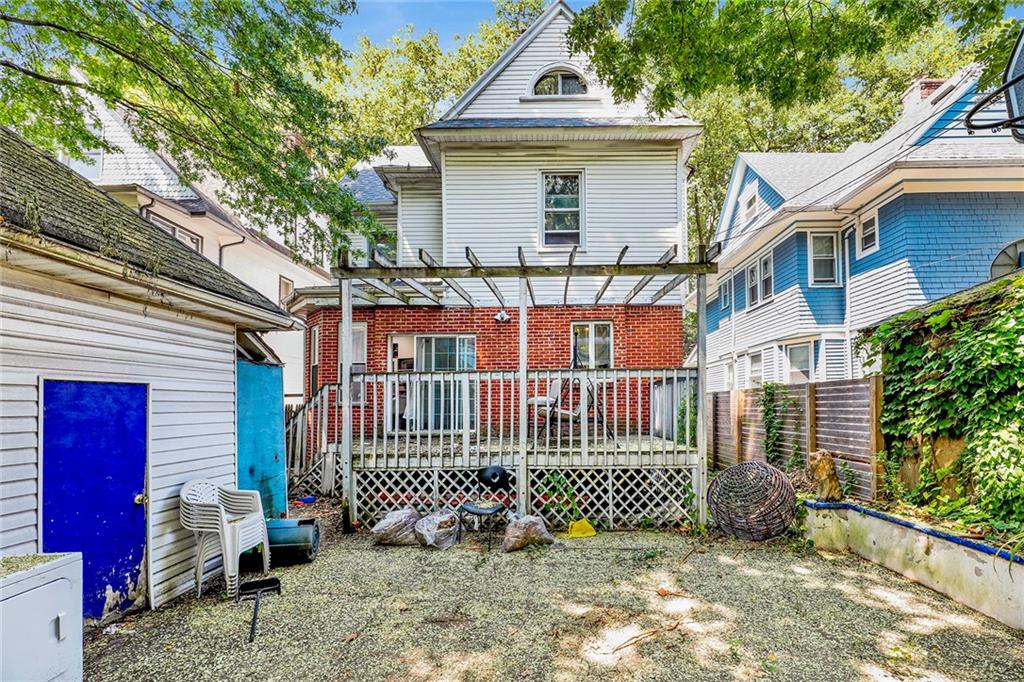 511 Argyle Road Brooklyn, NY 11218 - Photo 3 of 19 a view of a house with a fence and a porch