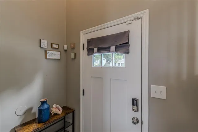 a small space with a window