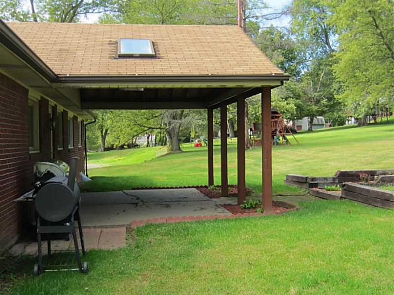 110 West Shaffer Road Aliquippa, PA 15001 - Photo 22 of 25 Patio/Deck. Rear Covered Patio Area