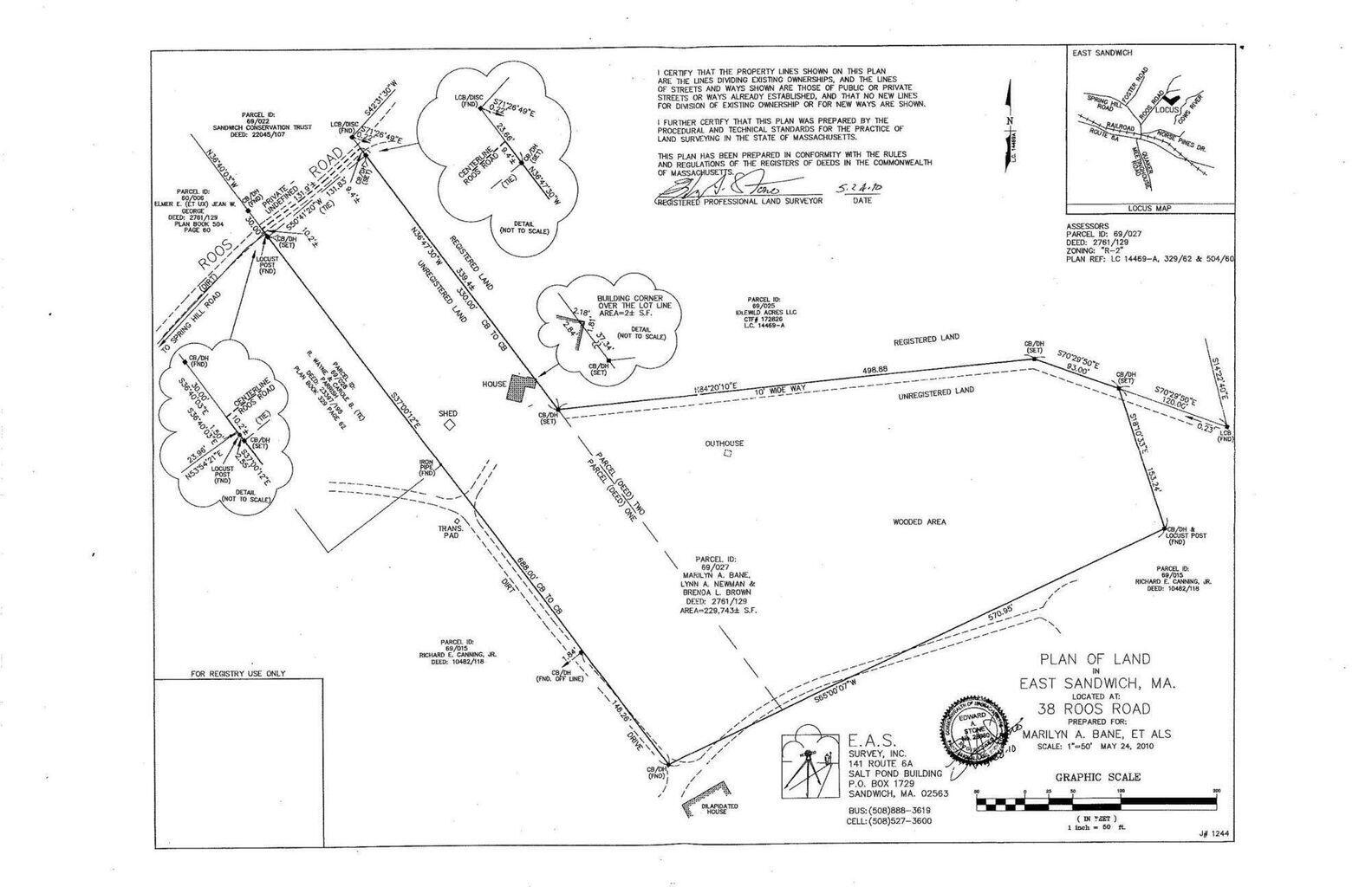38 Roos Road East Sandwich, MA 02537 - Photo 11 of 12 a picture of a room with a white wall and a white wall