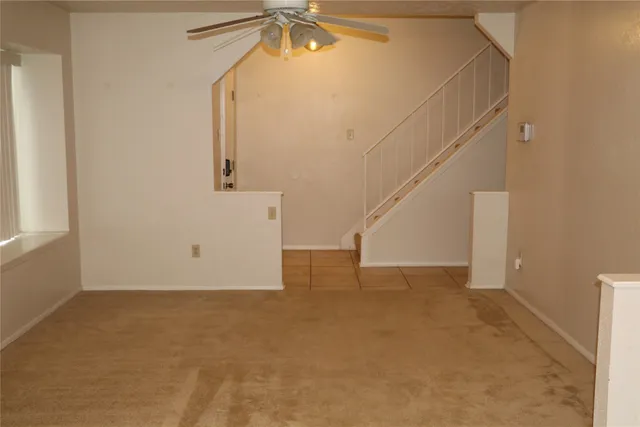 a view of wooden door