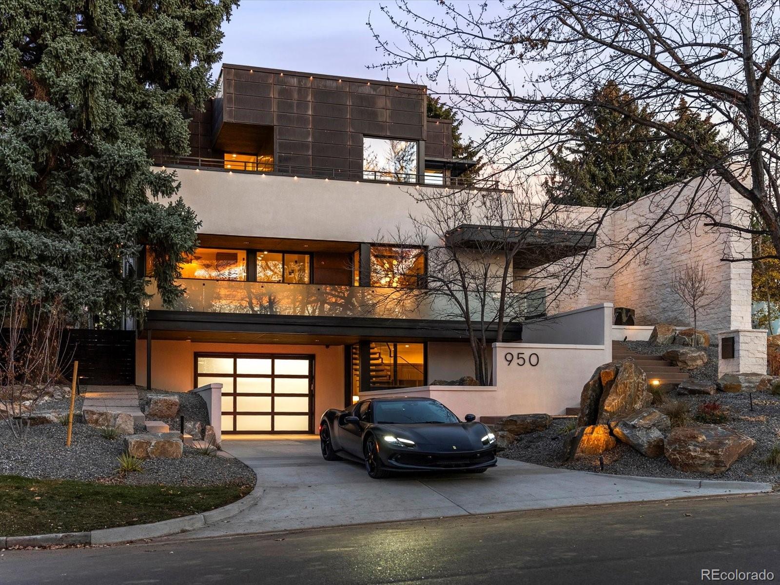 950 South Steele Street Denver, CO 80209 - Photo 2 of 39 a view of a car park in front of house