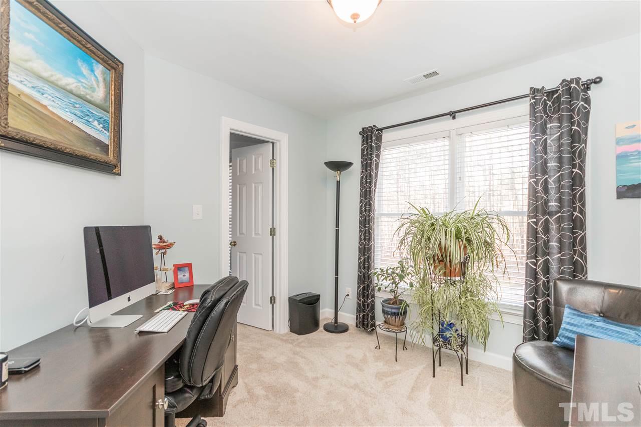 6020 Wild Orchid Trail Raleigh, NC 27613 - Photo 18 of 26 The smallest of the 4 bedrooms upstairs. Would be great for an office or nursery as well. It has a HUGE closet!