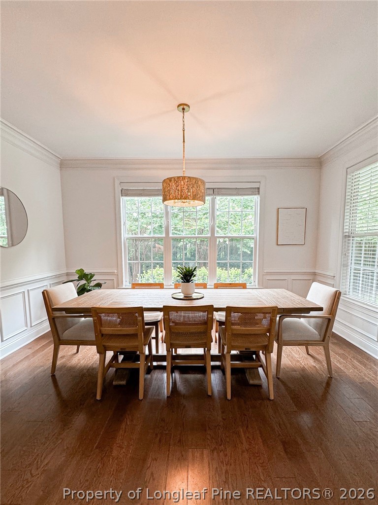 93 Falcon Ridge Drive Spring Lake, NC 28390 - Photo 13 of 50 a view of a dining room with furniture window and outside view