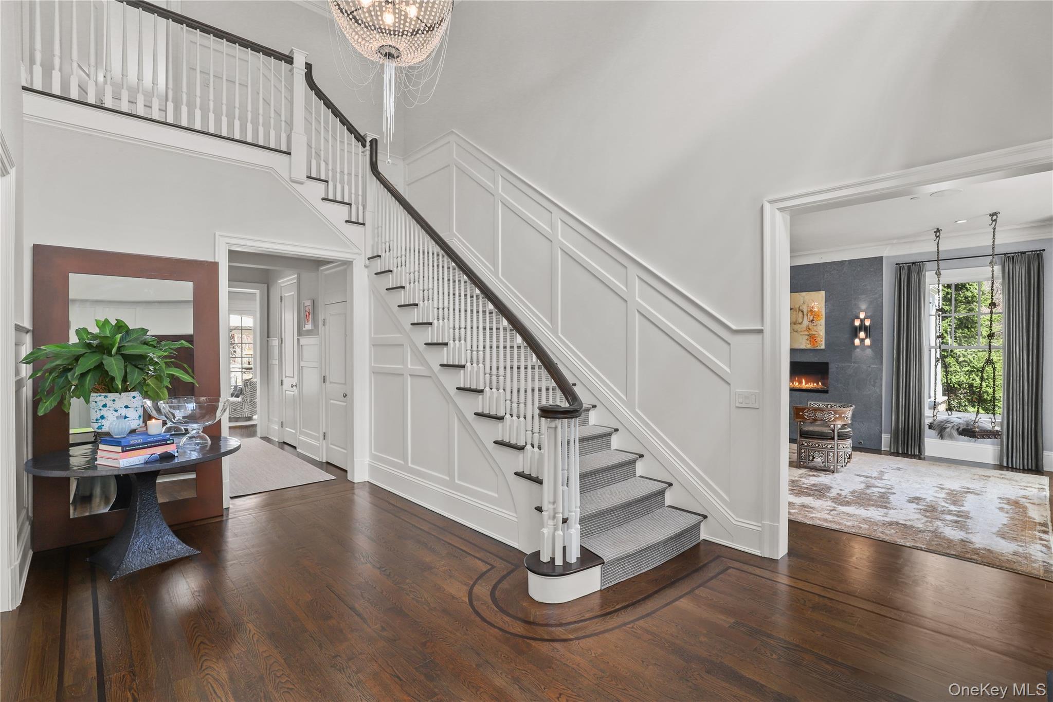 6 Stone Bridge Road Purchase, NY 10577 - Photo 4 of 45 a view of entryway and hall with wooden floor
