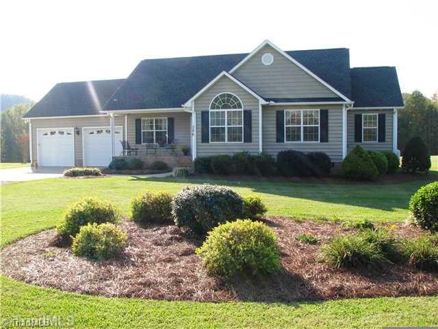 286 Crousetown Road Lexington, NC 27292 - Photo 1 of 16 Exterior Front. The perfect custom built home on 5.44 acres with plenty of land for horses. Beautifully landscaped, the woods have been cleared of undergrowth all the way to the stream. The stream runs the entire length of the back line of the property.