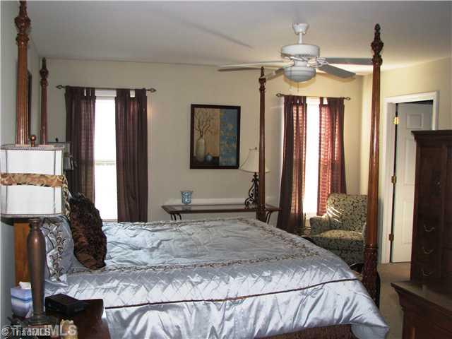 286 Crousetown Road Lexington, NC 27292 - Photo 12 of 16 Master Bedroom. The master bedroom is plenty large enough for a king size bed and most any compliment of bedroom furniture.