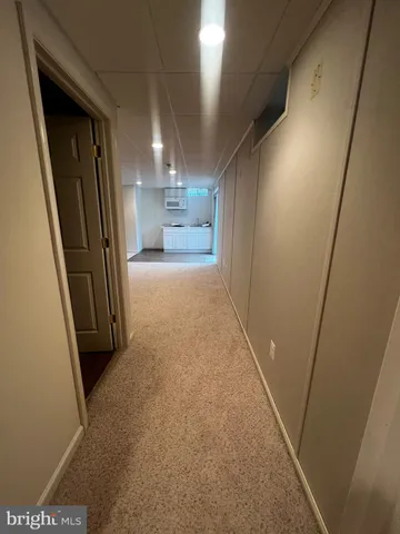 a view of empty room