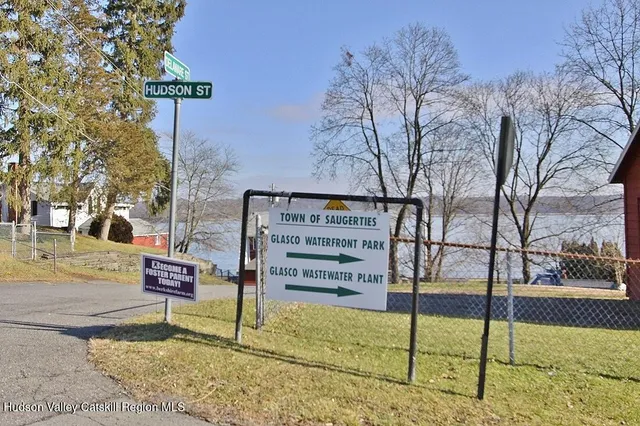 a sign on the side of a building