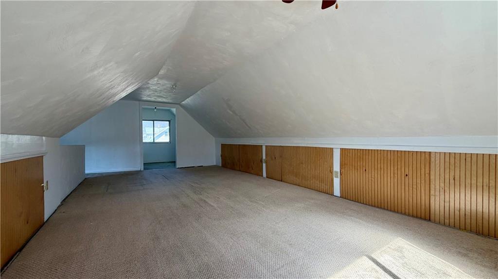 641 Garfield Street Springdale, PA 15144 - Photo 33 of 44 ALTERNATE VIEW OF ATTIC SHOWING LOTS OF STORAGE NOOKS AND SEPARATE ROOM IN REAR!