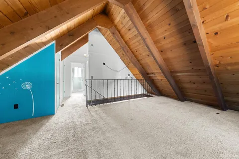 a view of a house with a staircase