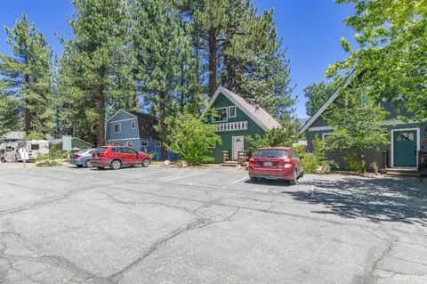 a car parked in front of a house