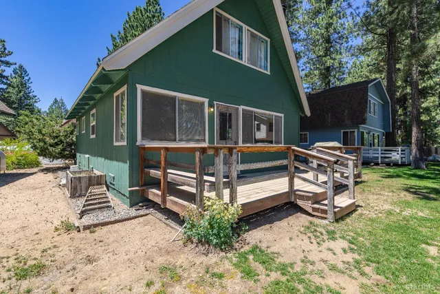 a view of balcony and deck
