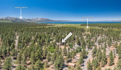 a view of a city from a lake view