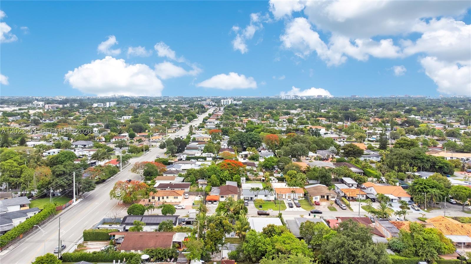 6566 Southwest 35th Street Miami, FL 33155 - Photo 35 of 36 an aerial view of a city