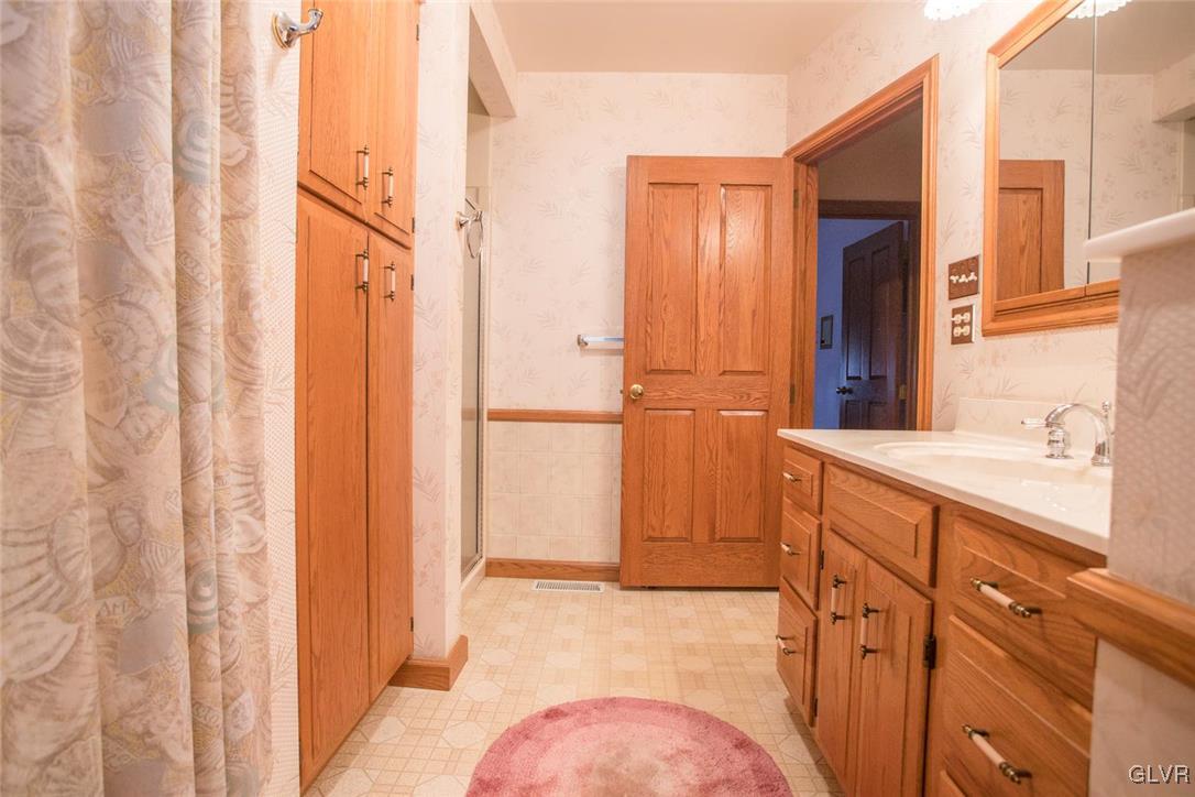 2014 Springtown Hill Road Hellertown, PA 18055 - Photo 8 of 22 a bathroom with a sink and a mirror