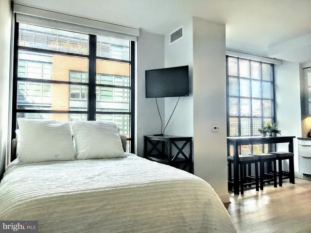 a close view of closet