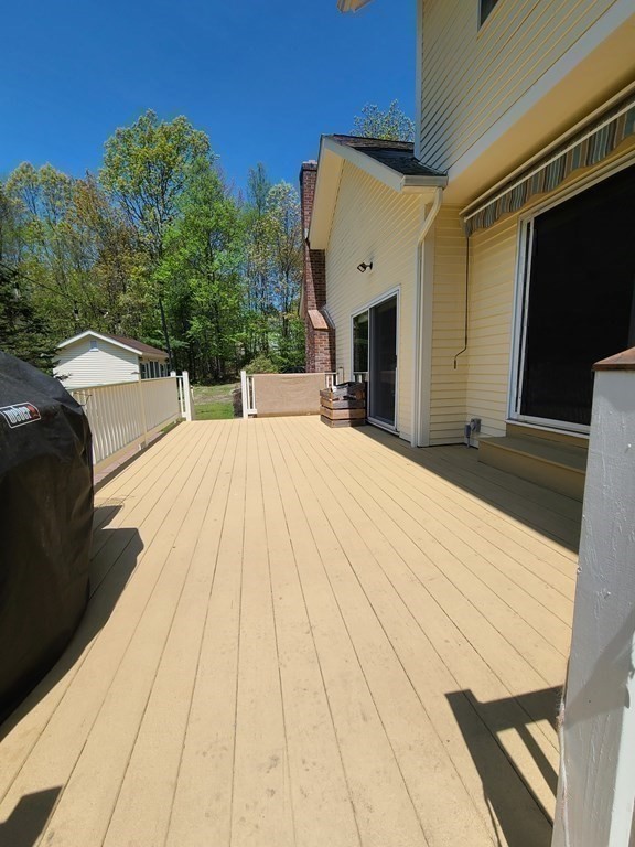 103 Burbank Road Sutton, MA 01590 - Photo 30 of 36 a view of a backyard of the house