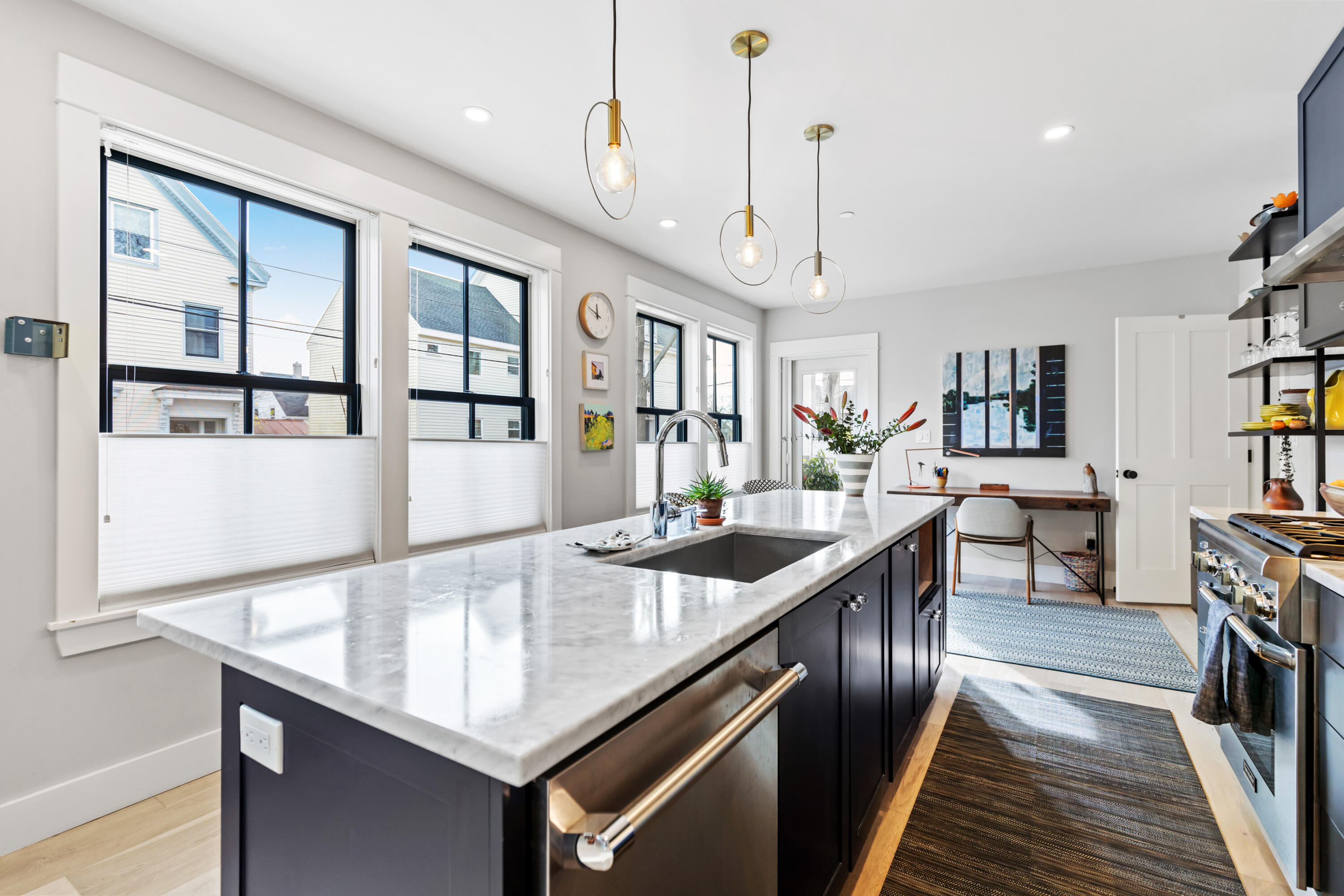 60 Munjoy Street, Unit 1 Portland, ME 04101 - Photo 13 of 37 Kitchen Island