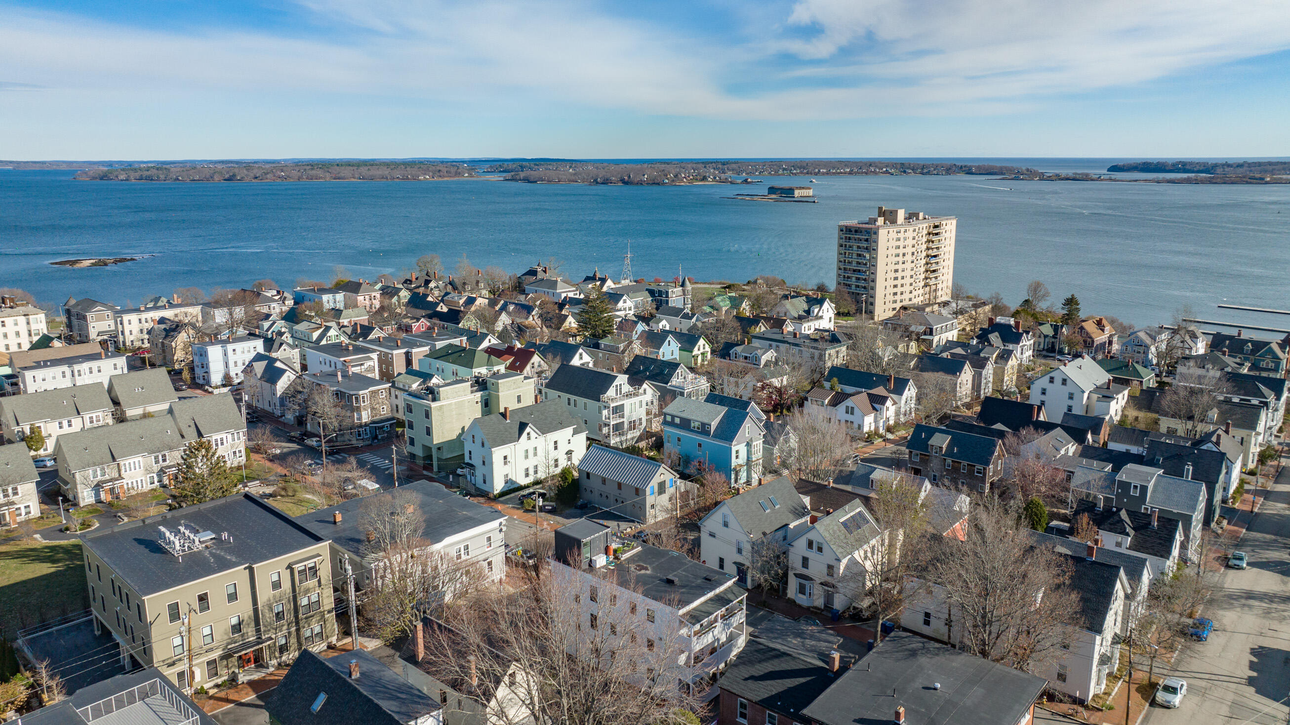 60 Munjoy Street, Unit 1 Portland, ME 04101 - Photo 37 of 37 Fort Gorges & Peaks Island