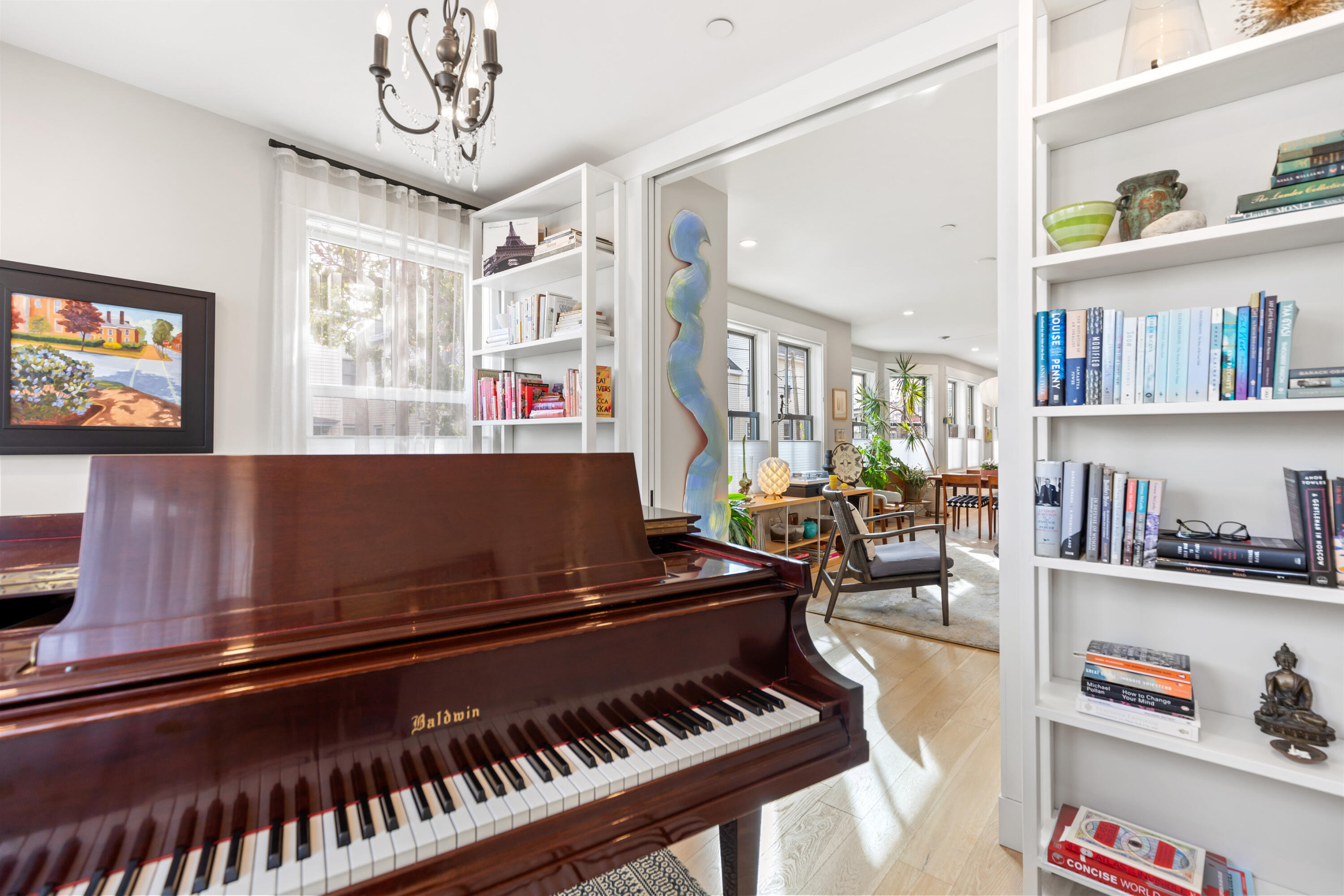 60 Munjoy Street, Unit 1 Portland, ME 04101 - Photo 8 of 37 Music Room Bookshelves