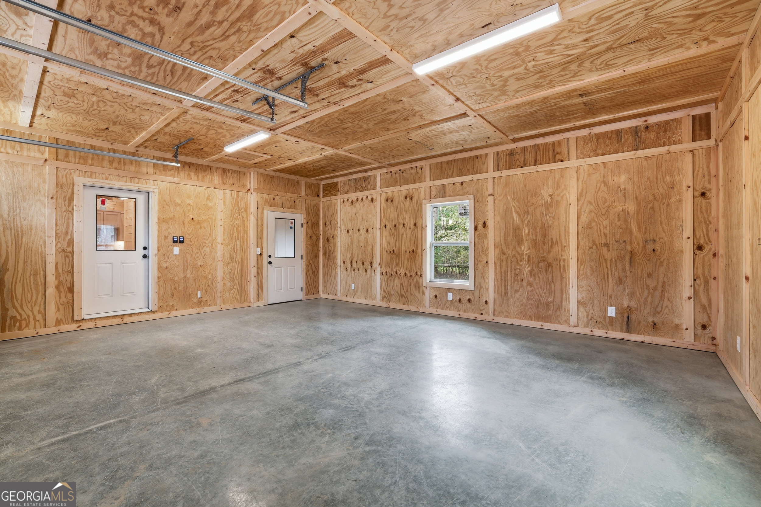 74 Blanche Place Road Clayton, GA 30525 - Photo 31 of 42 a view of a room with wooden walls