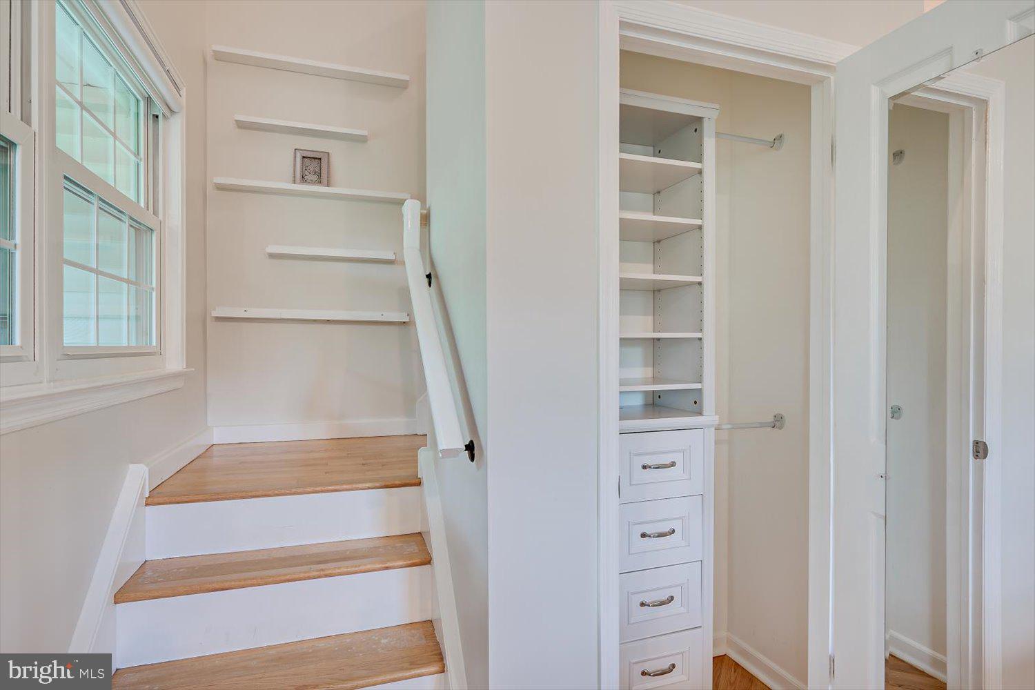 527 Brickhouse Road Princeton, NJ 08540 - Photo 25 of 35 Charming staircase with built-in storage.