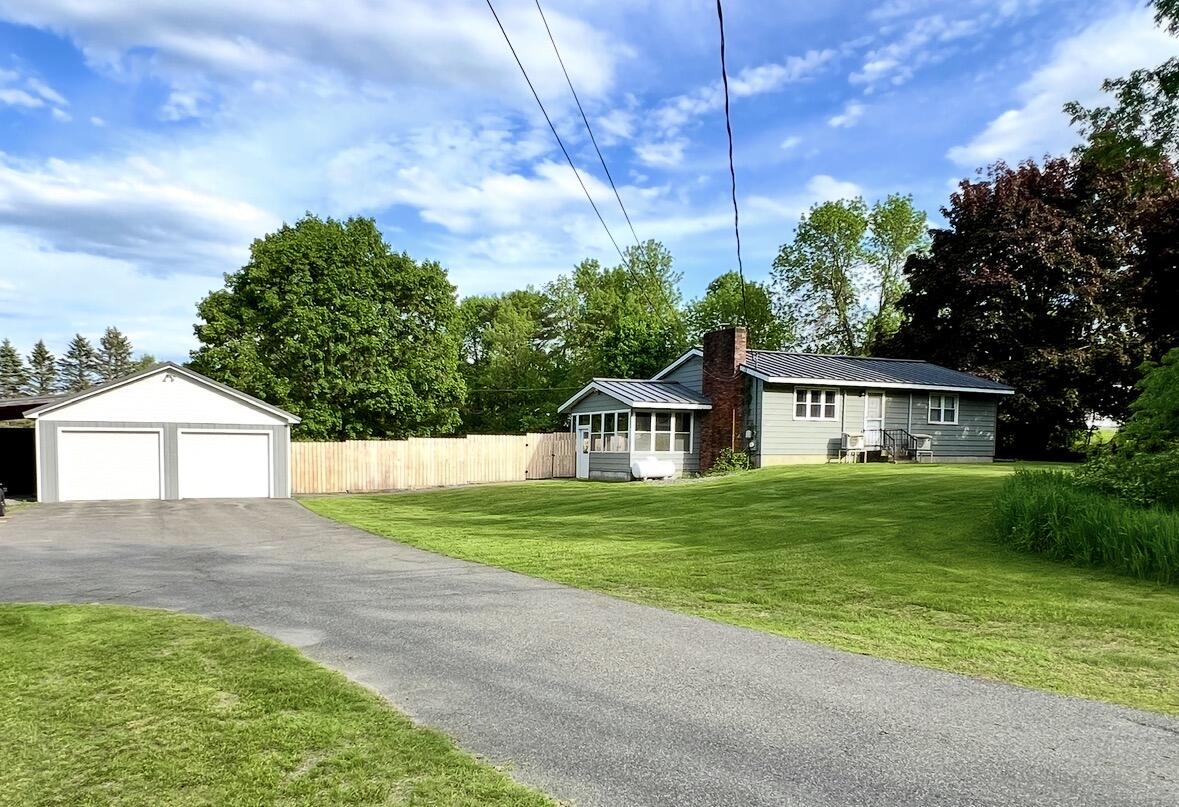 House and garage