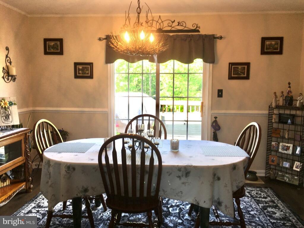 9101 Brock Road Spotsylvania, VA 22553 - Photo 14 of 18 dining room with a beautiful view