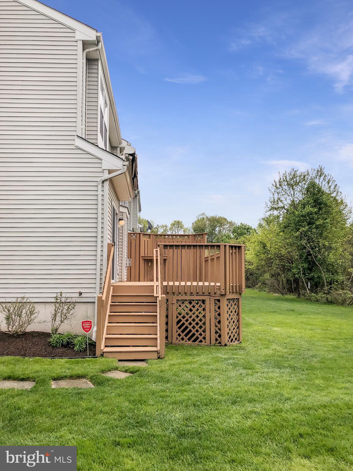 31 Chapel Hill Road Mount Laurel, NJ 08054 - Photo 33 of 33 Side View of Deck from yard
