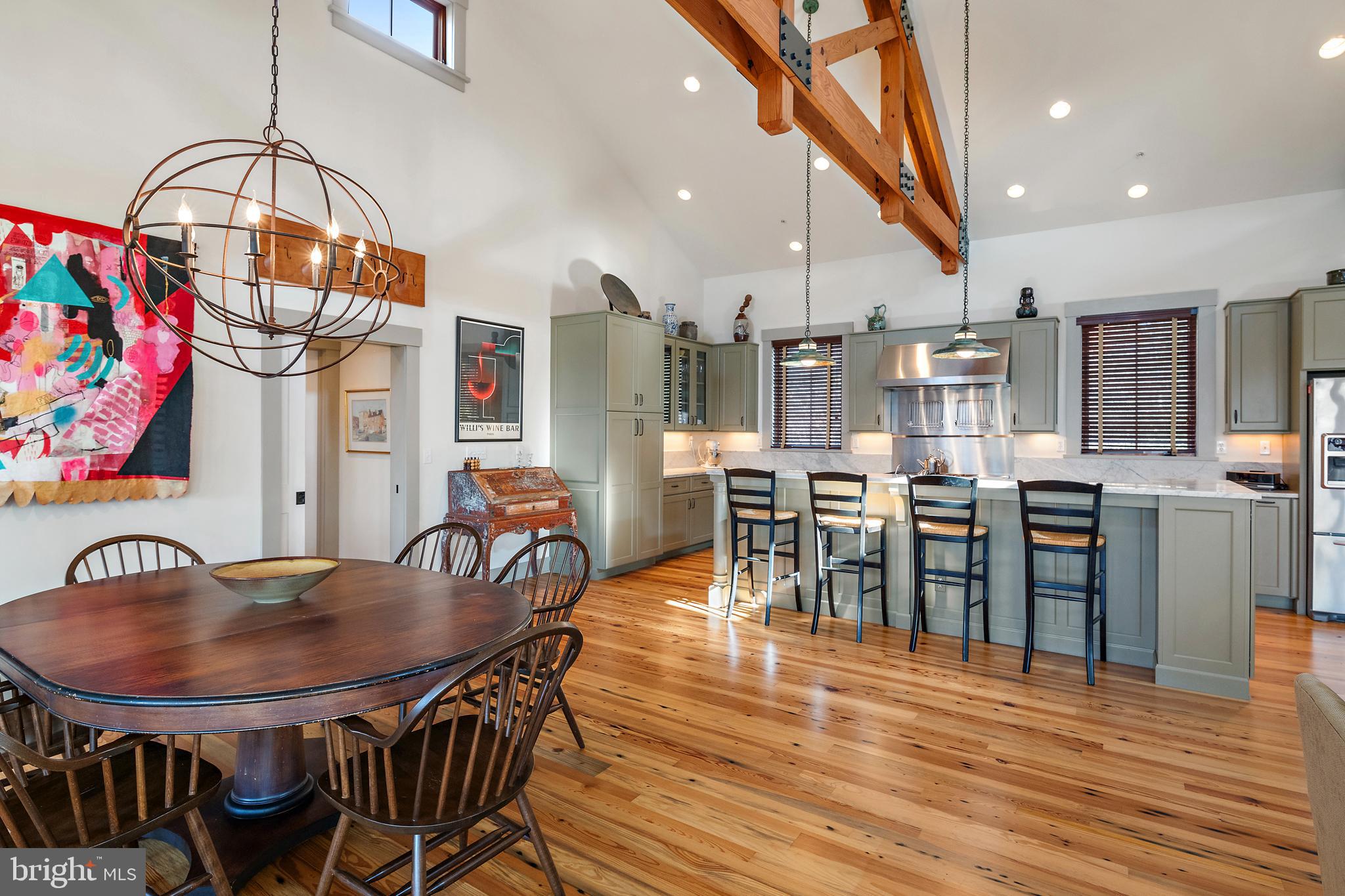 397 Forelands Road Annapolis, MD 21401 - Photo 29 of 83 a dining room with furniture and wooden floor