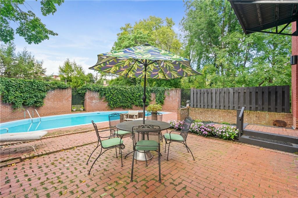 4841 Ellsworth Avenue Pittsburgh, PA 15213 - Photo 24 of 25 a view of backyard with outdoor seating and green space
