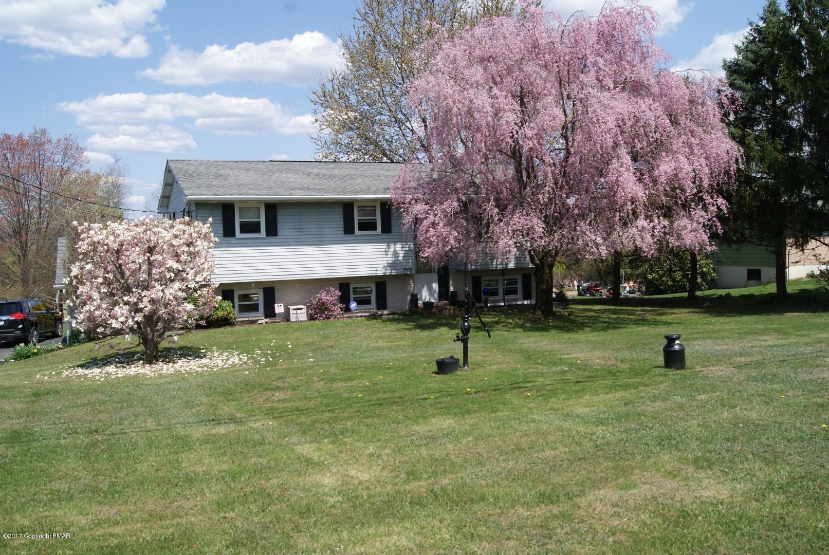 743 Carney Road Kunkletown, PA 18058 - Photo 23 of 26 a view of a house with a backyard