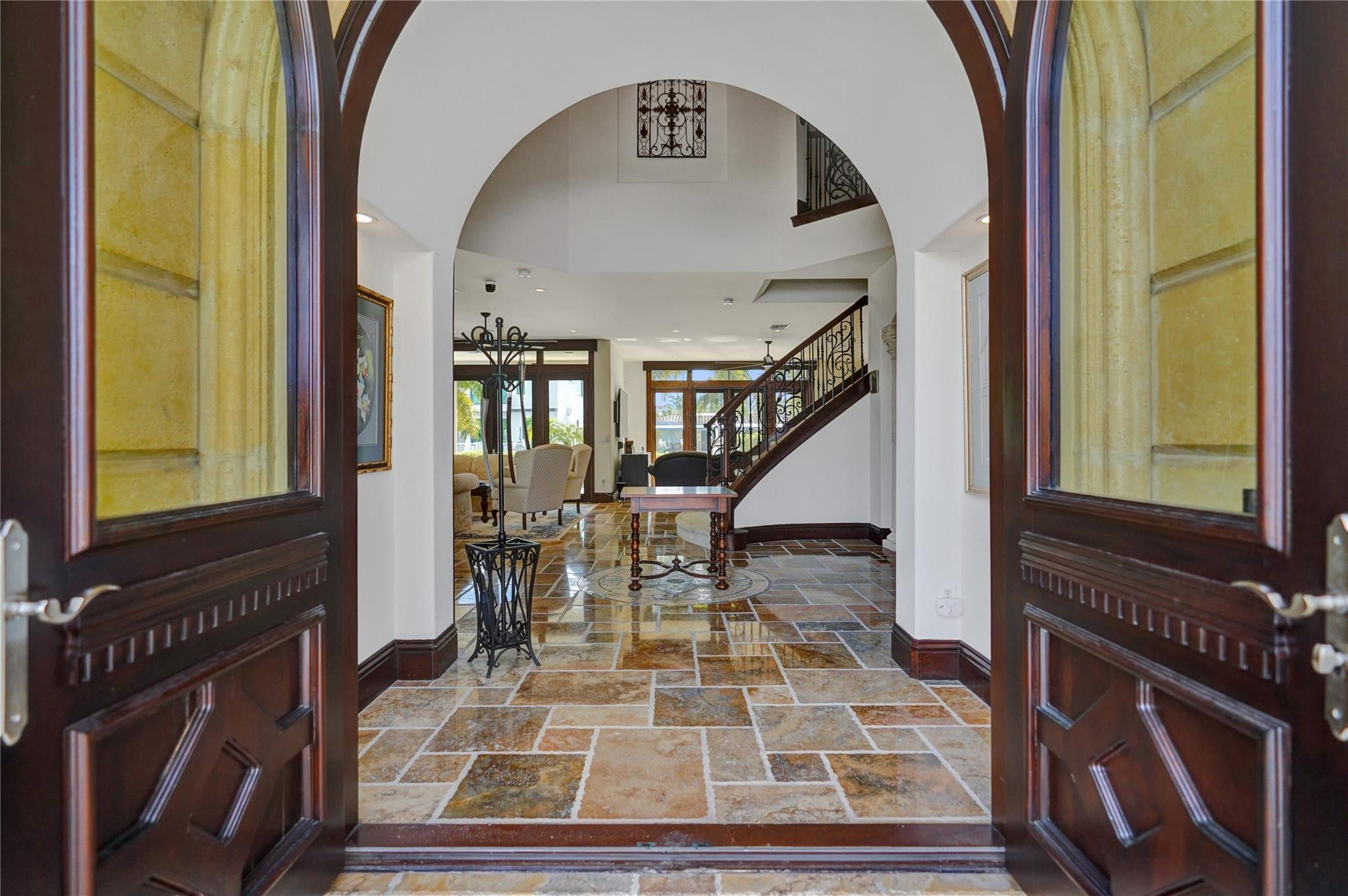 4930 Northeast 27th Terrace Lighthouse Point, FL 33064 - Photo 5 of 51 a view of an entryway