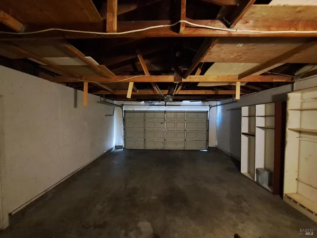 a view of empty room