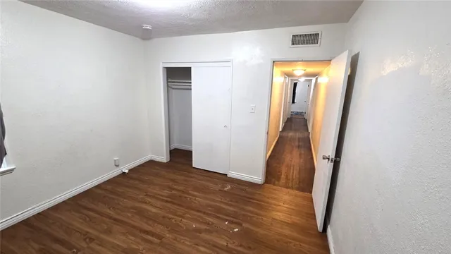 wooden floor in an empty room