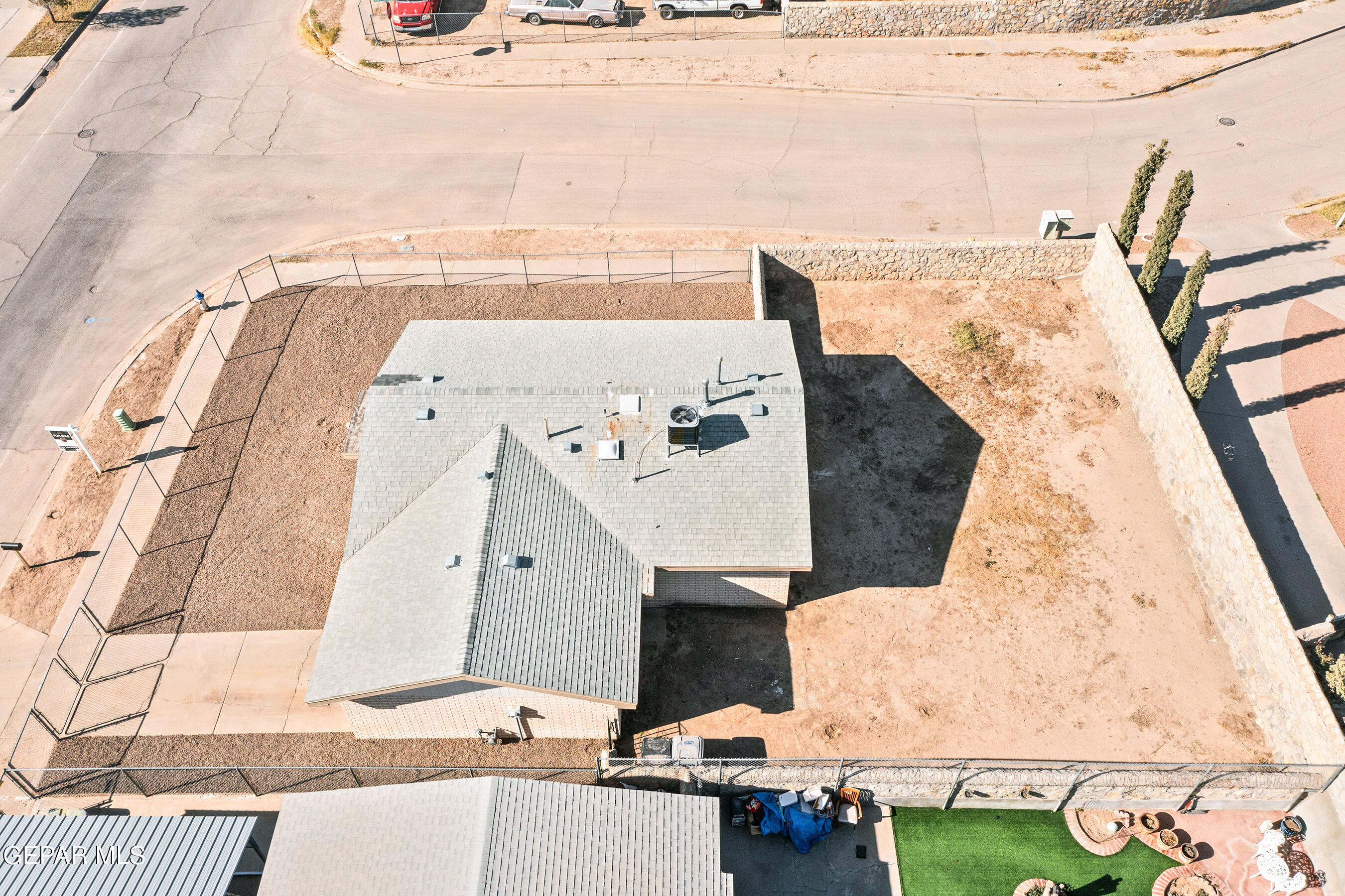 219 Caribe Circle El Paso, TX 79927 - Photo 38 of 43 an aerial view of a house with outdoor space