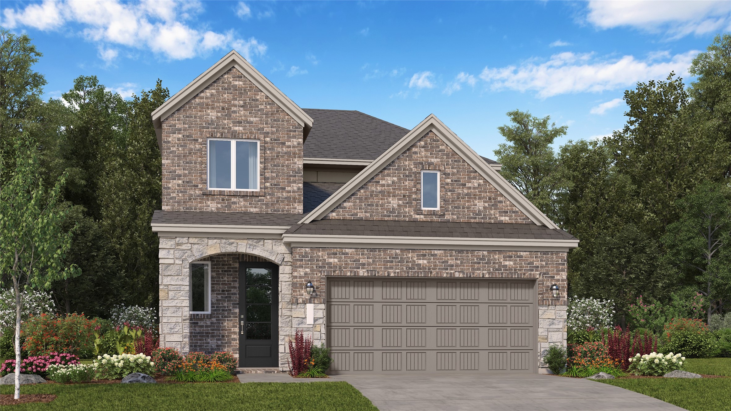 1514 Gentle Wind Court Angleton, TX 77515 - Photo 1 of 27 a front view of a house with garden