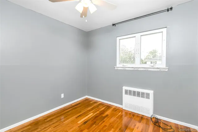 a view of a livingroom with a window