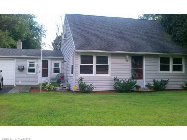 16 Terrace Lane Meriden, CT 06451 - Photo 1 of 1 a front view of a house with a garden and yard