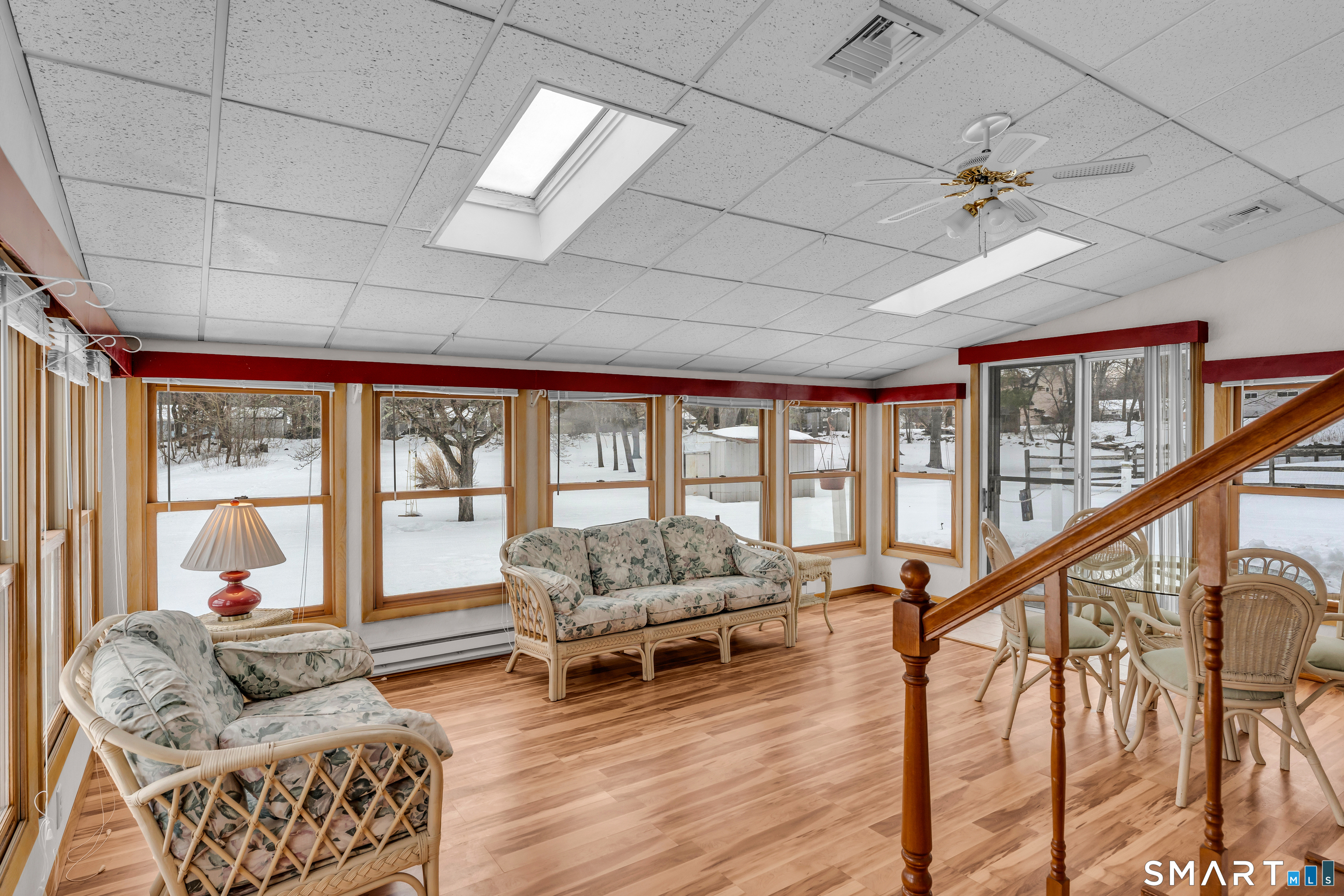 204 Parker Farms Road Wallingford, CT 06492 - Photo 18 of 39 a living room with furniture and a large window