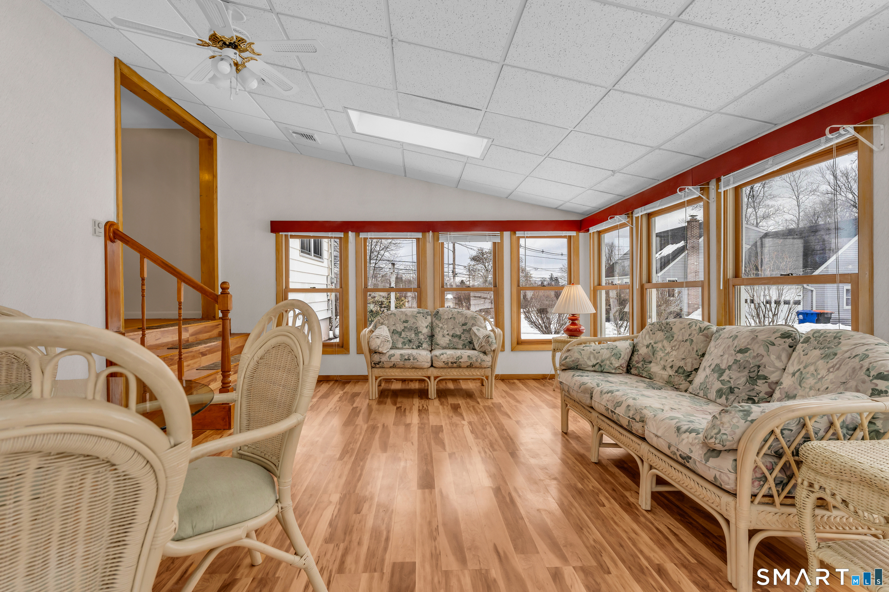 204 Parker Farms Road Wallingford, CT 06492 - Photo 19 of 39 a living room with furniture and a large window